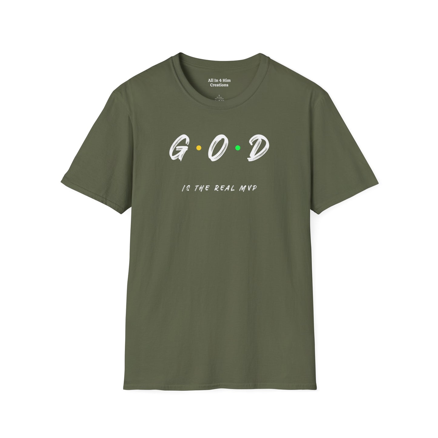 Unisex Softstyle T-Shirt with Inspirational Quote - Casual & Faith-Based Apparel, Gifts for Friends, Everyday Wear, Spiritual Vibes