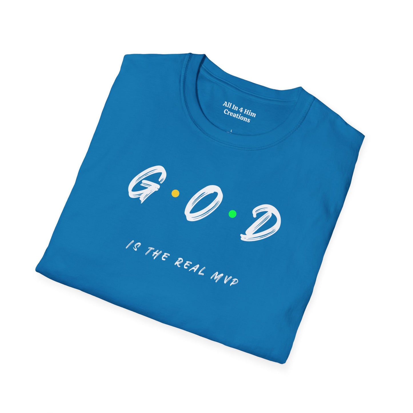 Unisex Softstyle T-Shirt with Inspirational Quote - Casual & Faith-Based Apparel, Gifts for Friends, Everyday Wear, Spiritual Vibes