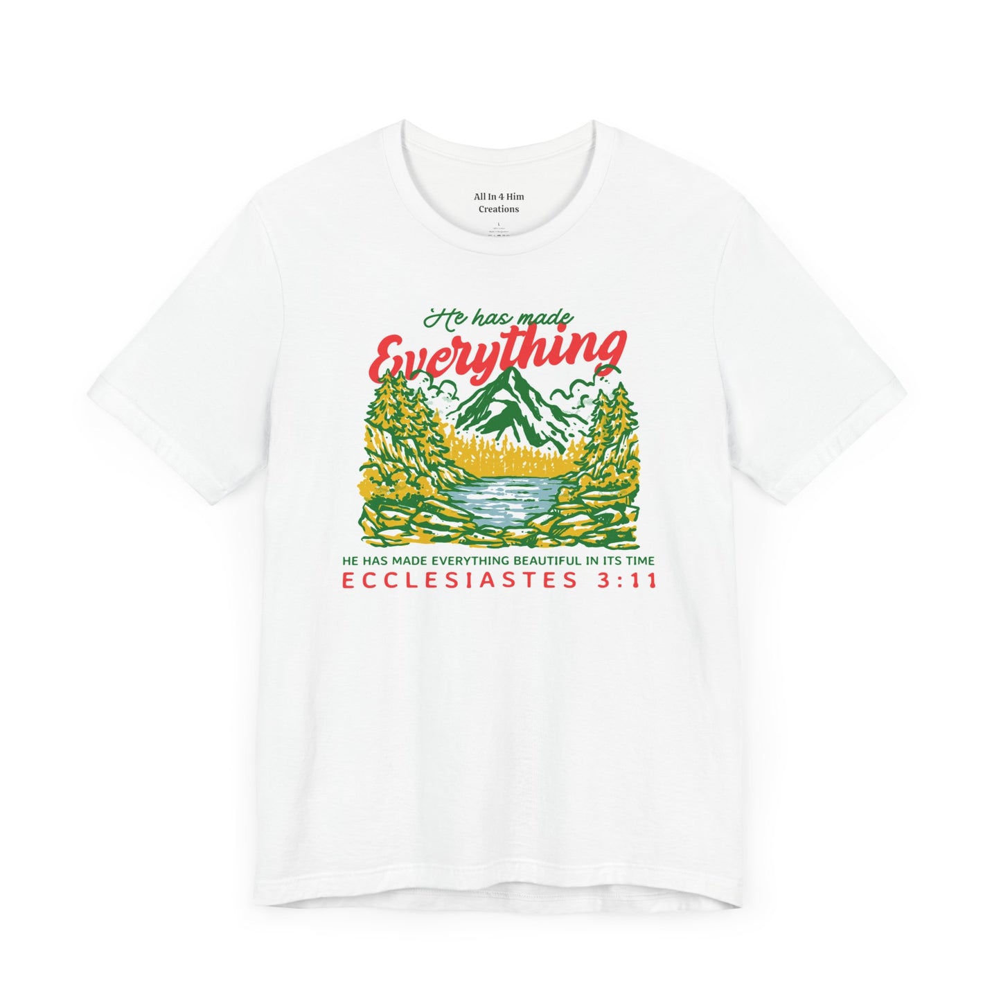 Unisex Jersey Short Sleeve Tee