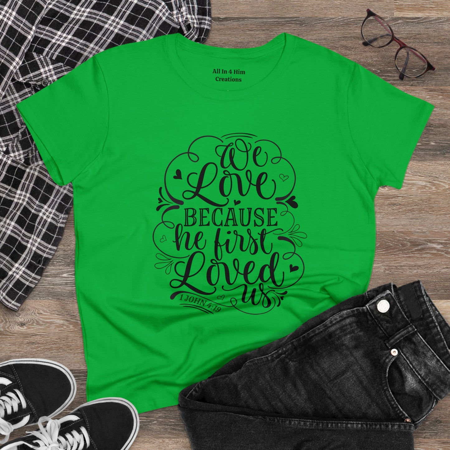 Women's Midweight Cotton Tee