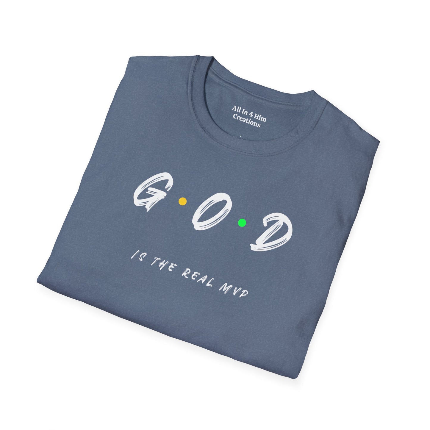 Unisex Softstyle T-Shirt with Inspirational Quote - Casual & Faith-Based Apparel, Gifts for Friends, Everyday Wear, Spiritual Vibes