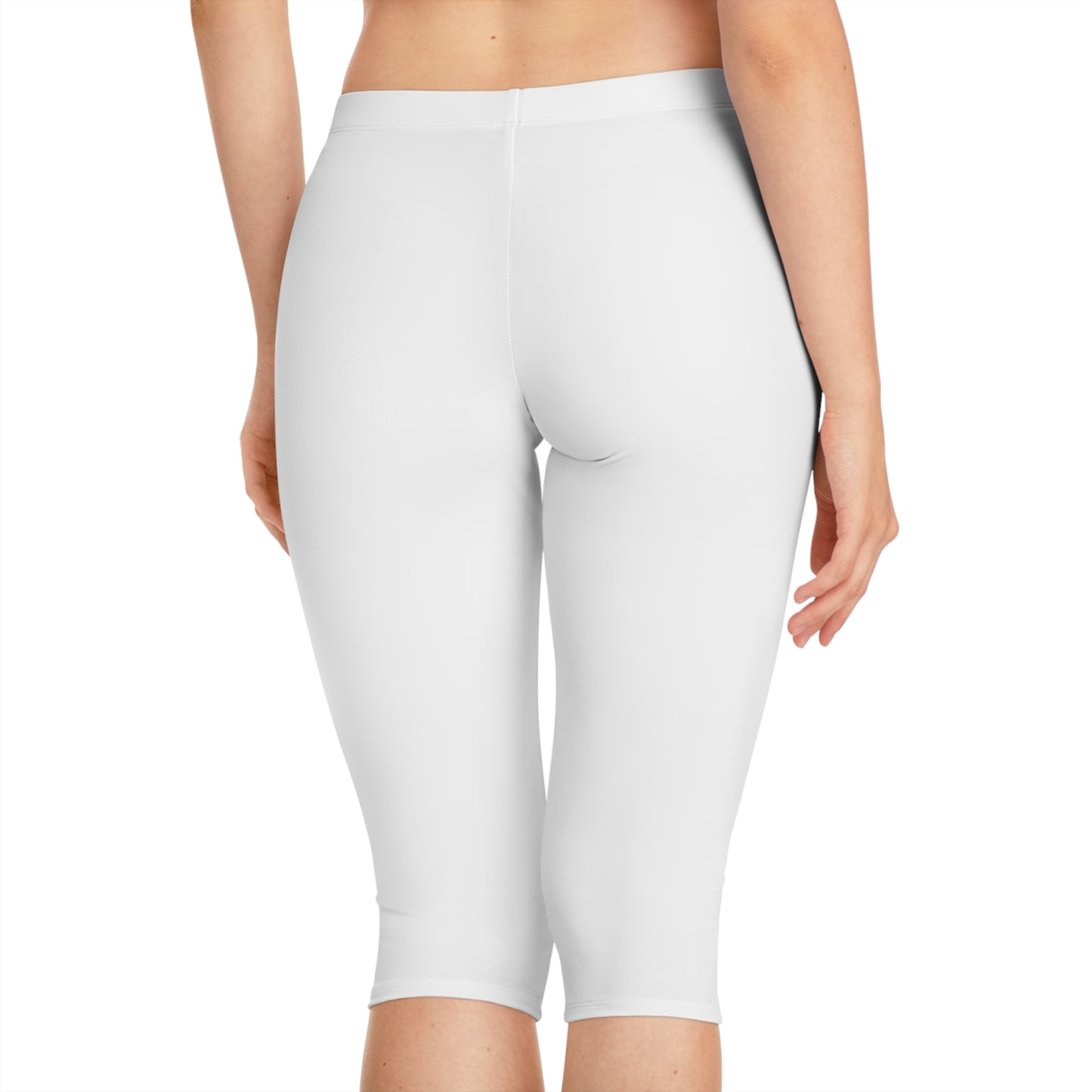 Inspirational Faith Women's Capri Leggings for Comfort and Style