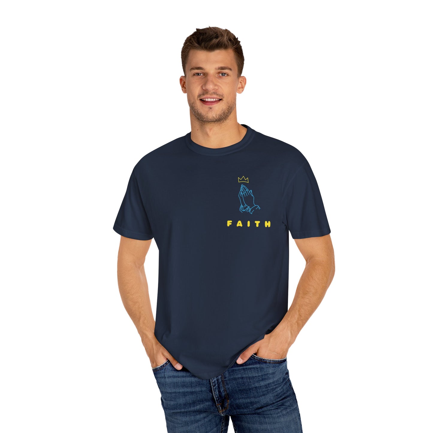 Faith-Inspired Unisex T-Shirt | Garment-Dyed & Inspirational Design