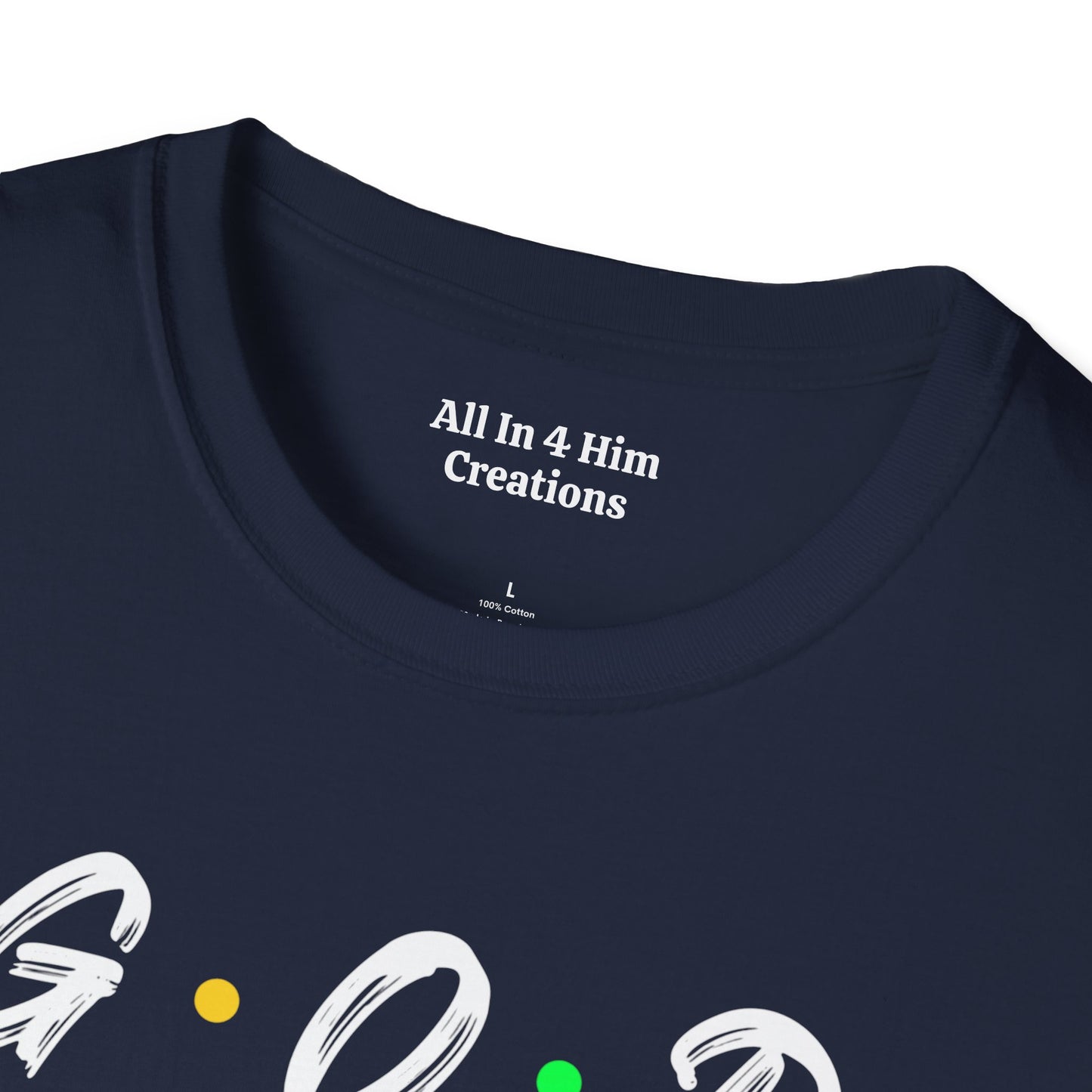 Unisex Softstyle T-Shirt with Inspirational Quote - Casual & Faith-Based Apparel, Gifts for Friends, Everyday Wear, Spiritual Vibes