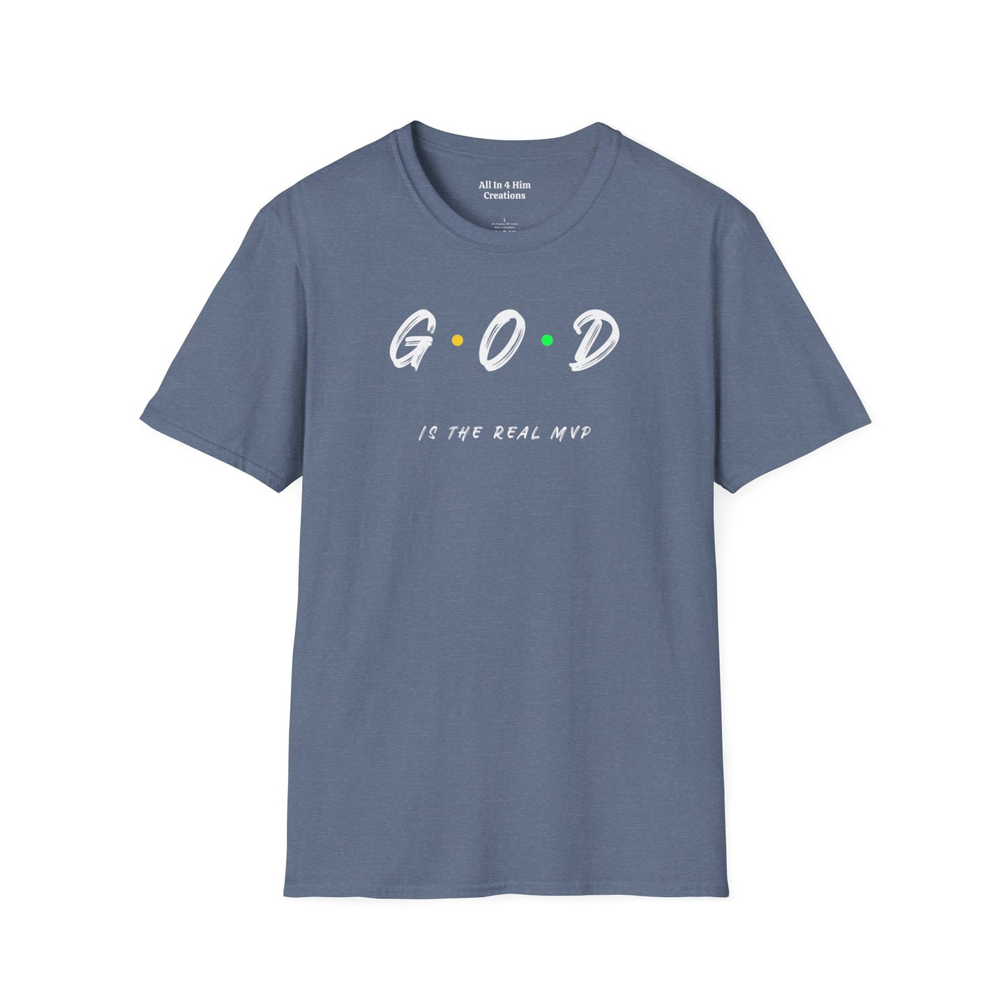 Unisex Softstyle T-Shirt with Inspirational Quote - Casual & Faith-Based Apparel, Gifts for Friends, Everyday Wear, Spiritual Vibes