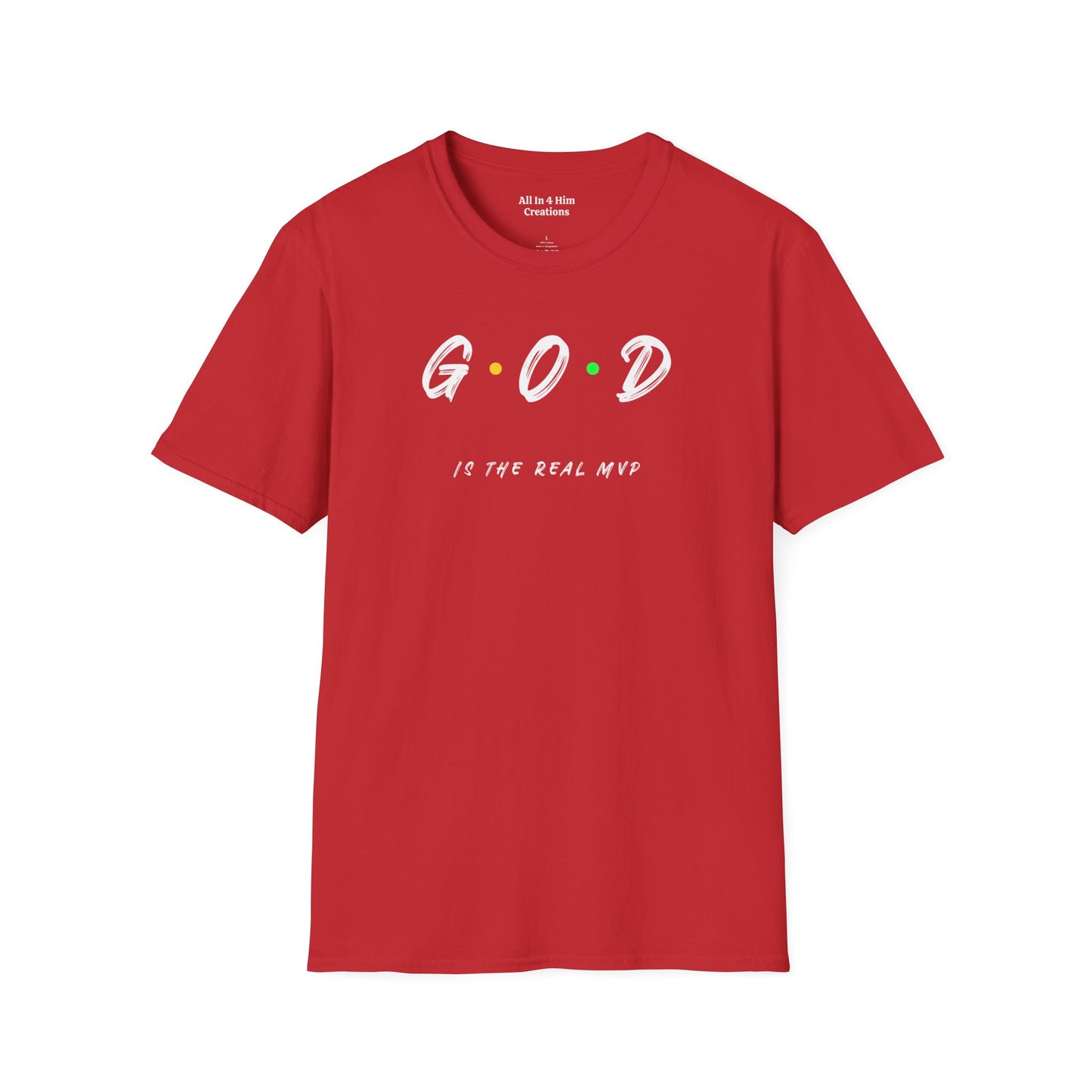 Unisex Softstyle T-Shirt with Inspirational Quote - Casual & Faith-Based Apparel, Gifts for Friends, Everyday Wear, Spiritual Vibes