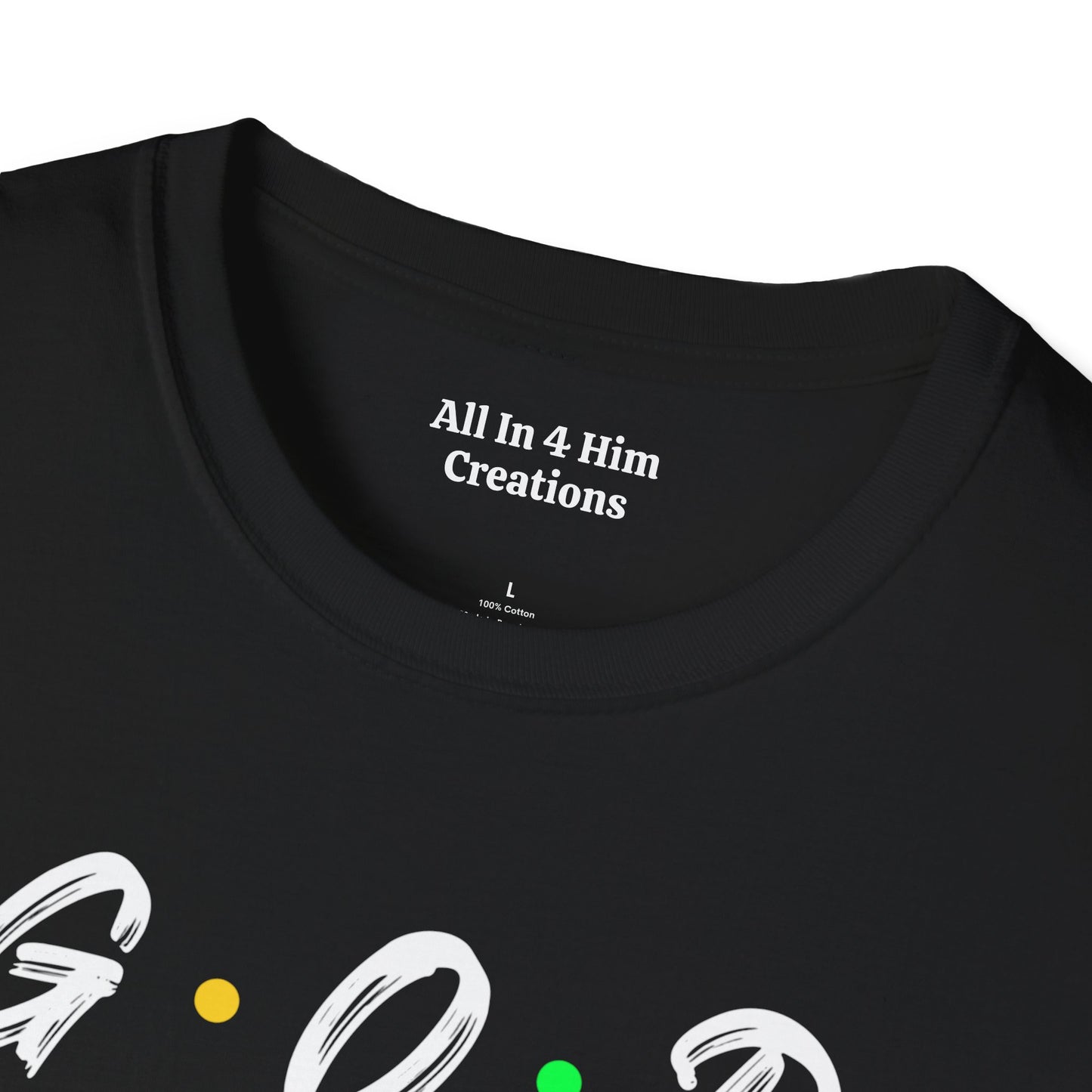 Unisex Softstyle T-Shirt with Inspirational Quote - Casual & Faith-Based Apparel, Gifts for Friends, Everyday Wear, Spiritual Vibes