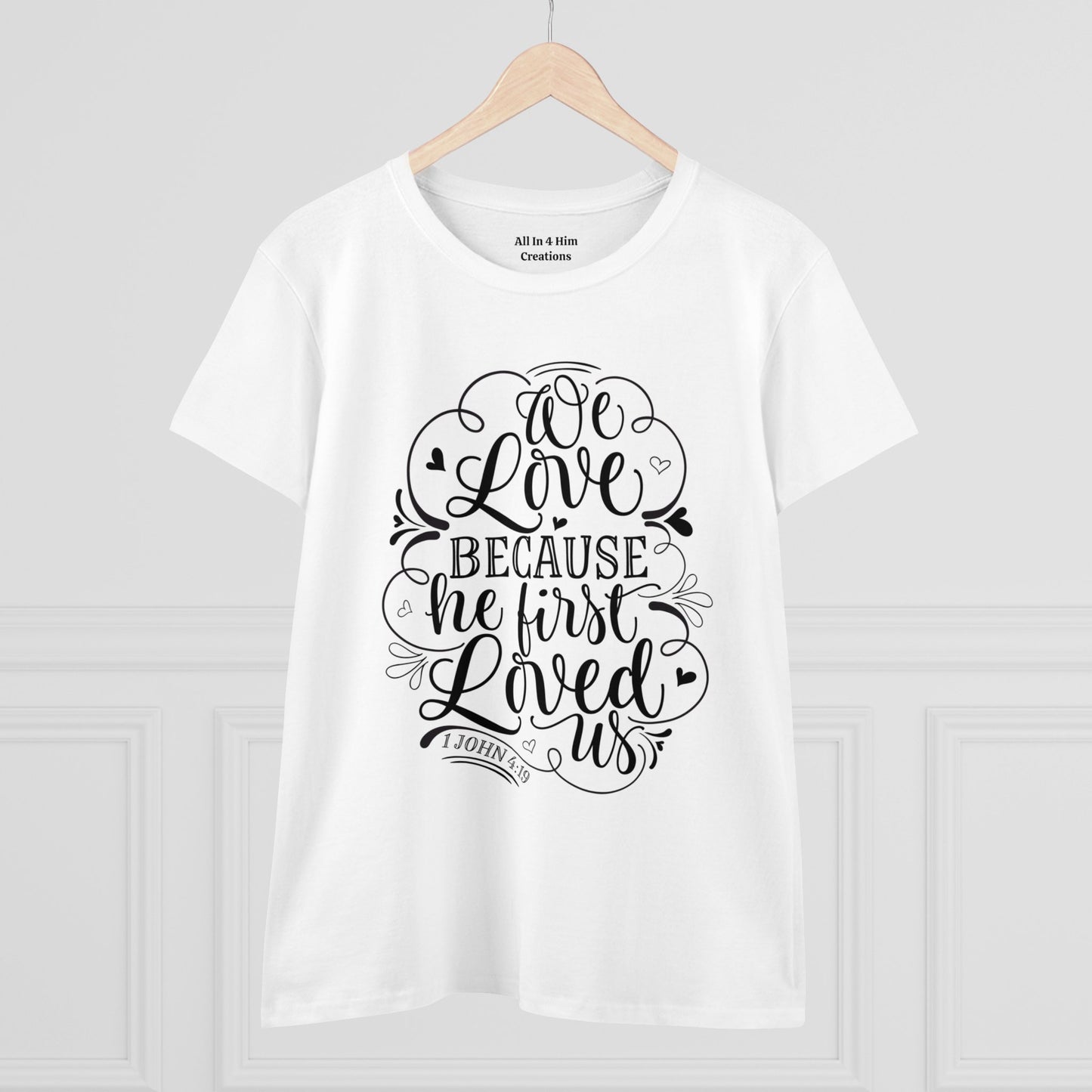 Women's Midweight Cotton Tee