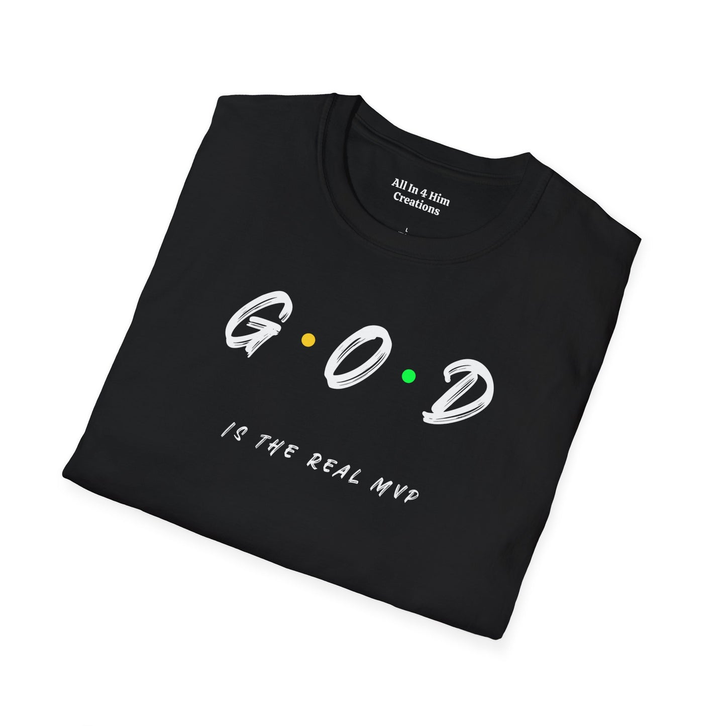 Unisex Softstyle T-Shirt with Inspirational Quote - Casual & Faith-Based Apparel, Gifts for Friends, Everyday Wear, Spiritual Vibes
