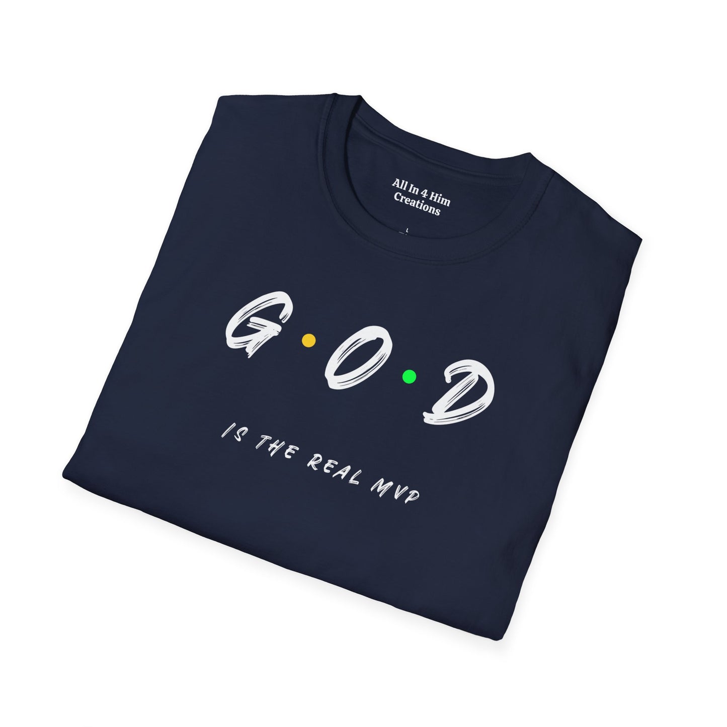 Unisex Softstyle T-Shirt with Inspirational Quote - Casual & Faith-Based Apparel, Gifts for Friends, Everyday Wear, Spiritual Vibes