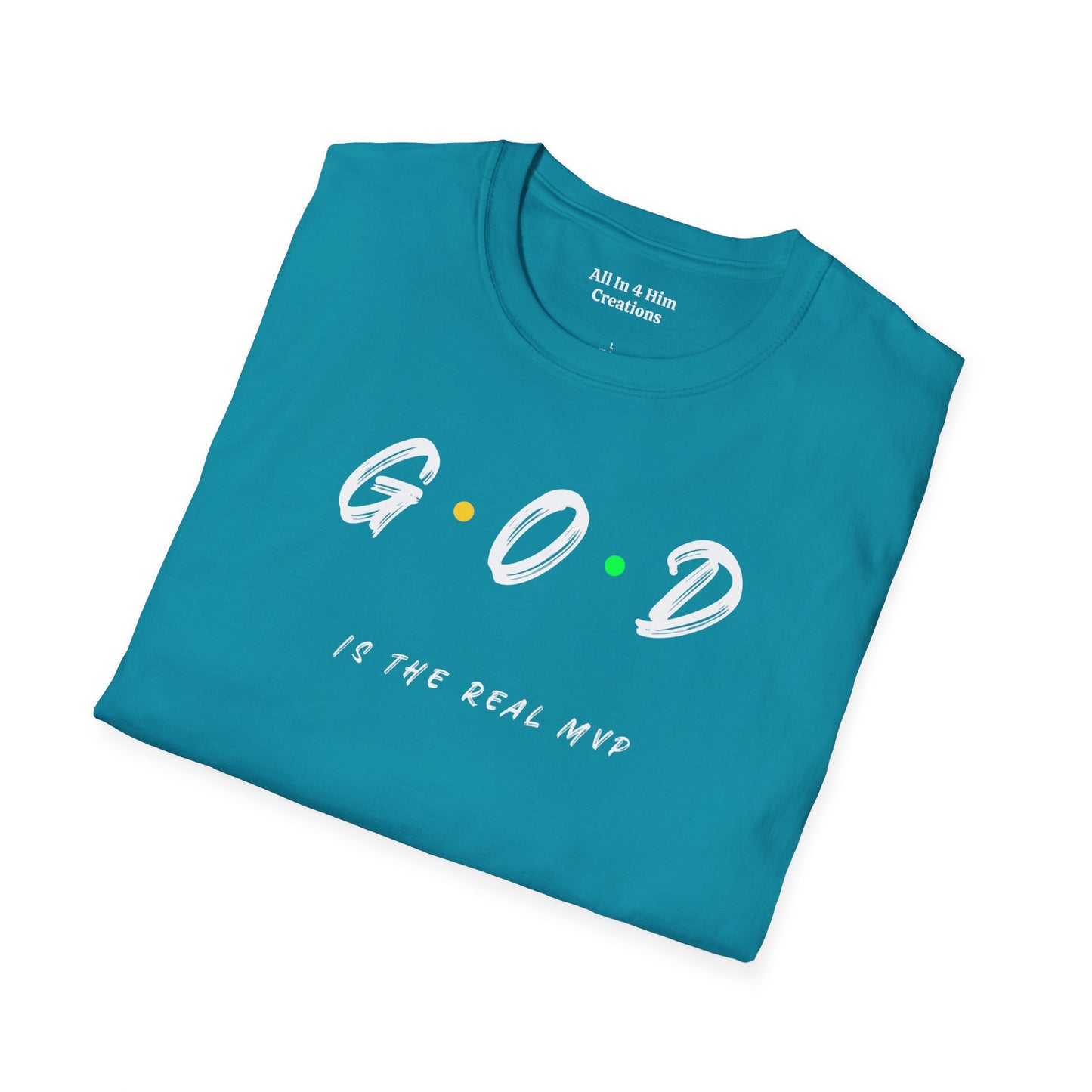 Unisex Softstyle T-Shirt with Inspirational Quote - Casual & Faith-Based Apparel, Gifts for Friends, Everyday Wear, Spiritual Vibes