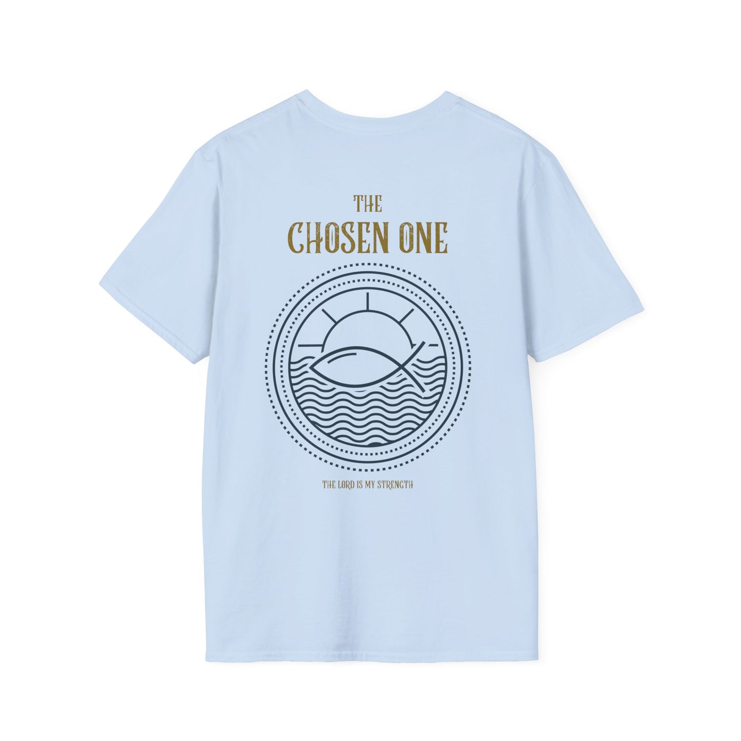 The Chosen One Unisex Softstyle T-Shirt, Inspirational Apparel, Everyday Wear, Gift for Friends, Casual Style, Summer Outfit