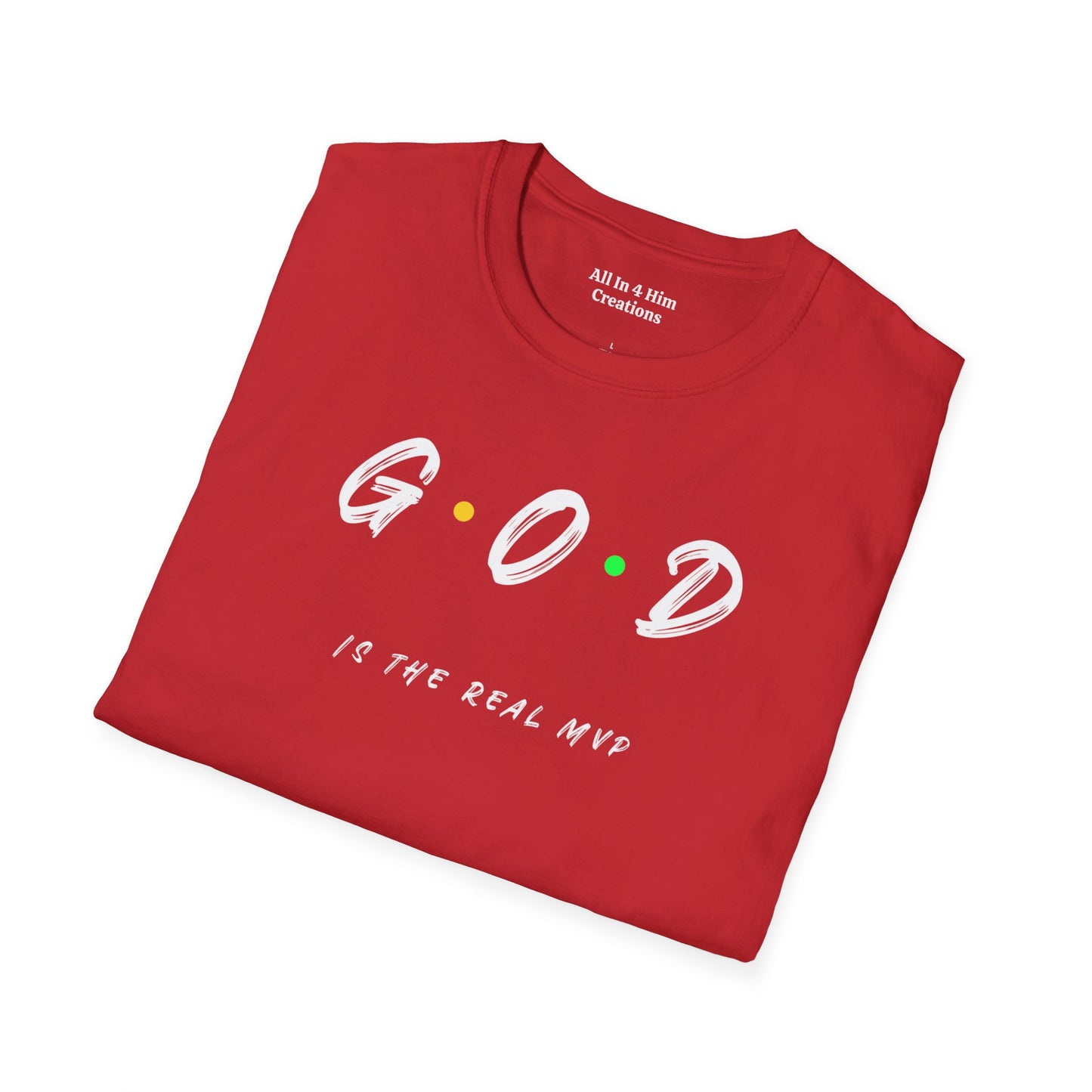 Unisex Softstyle T-Shirt with Inspirational Quote - Casual & Faith-Based Apparel, Gifts for Friends, Everyday Wear, Spiritual Vibes