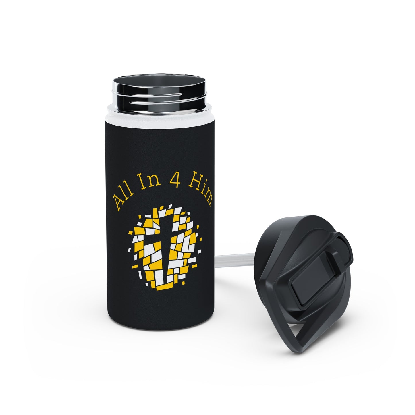 Stainless Steel Water Bottle, Standard Lid