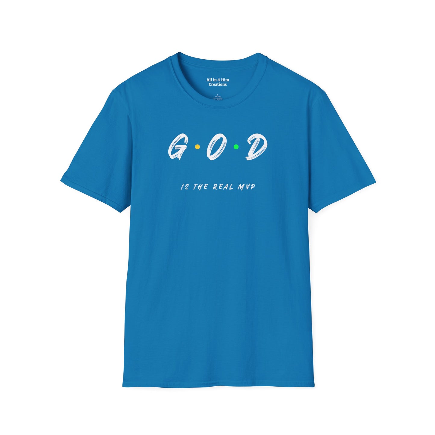 Unisex Softstyle T-Shirt with Inspirational Quote - Casual & Faith-Based Apparel, Gifts for Friends, Everyday Wear, Spiritual Vibes