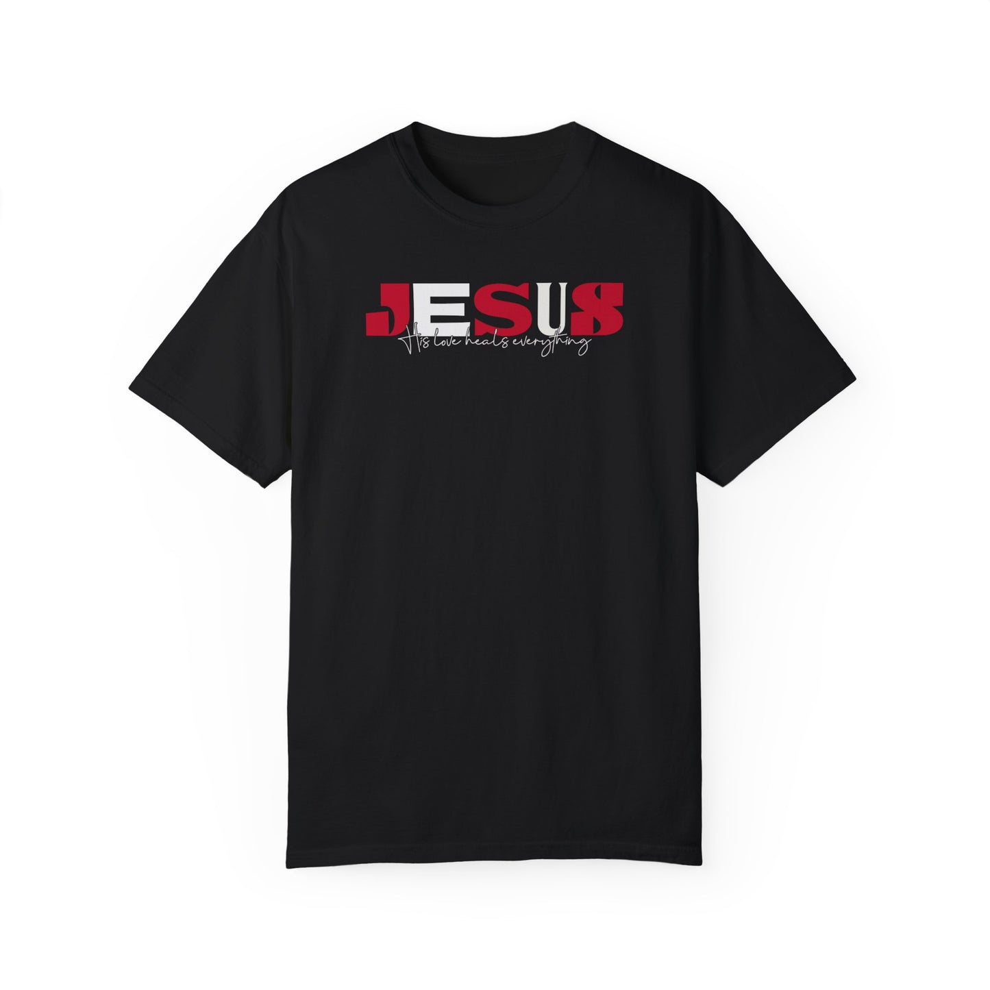Inspirational Unisex T-Shirt - 'JESUS' Design for Faith and Purpose