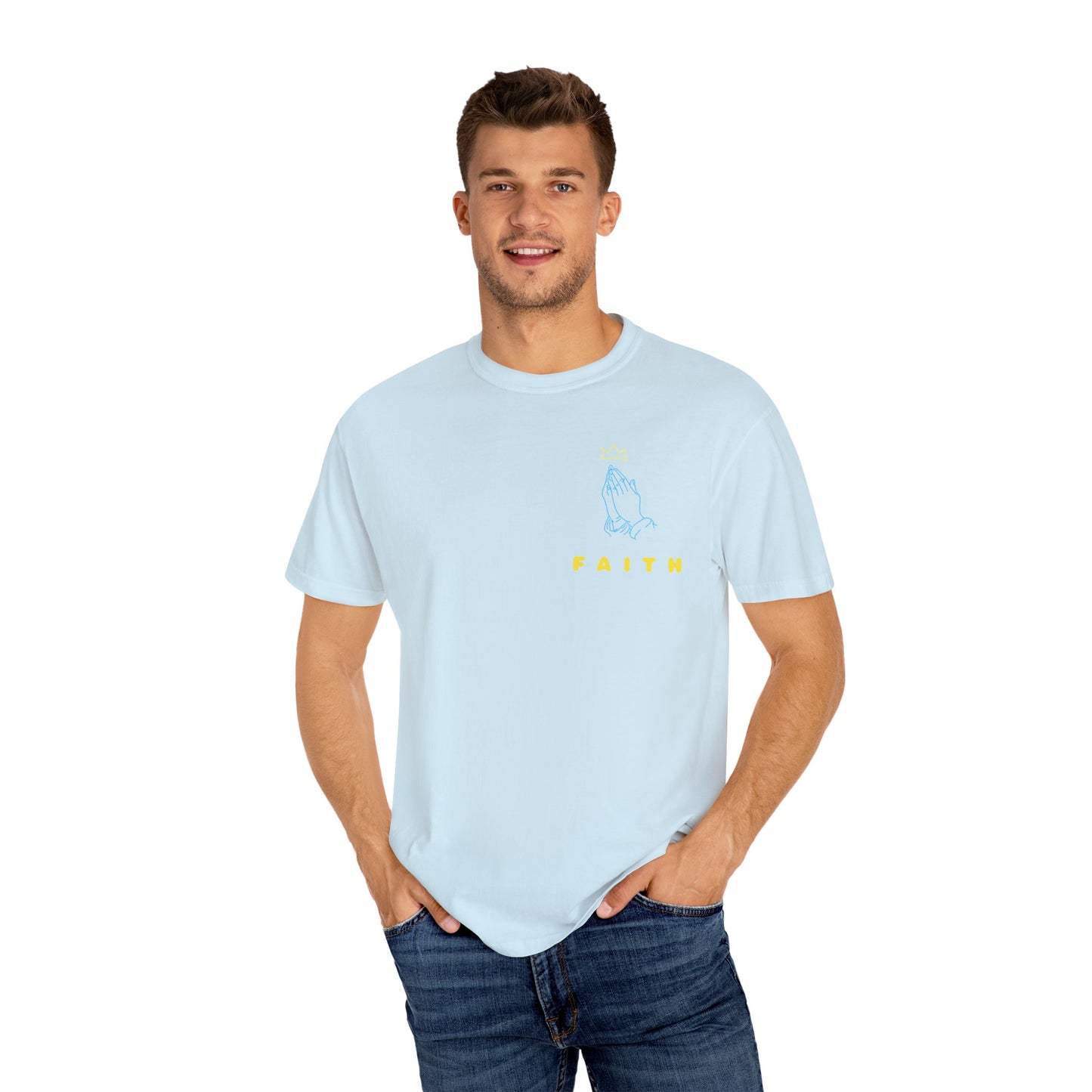 Faith-Inspired Unisex T-Shirt | Garment-Dyed & Inspirational Design