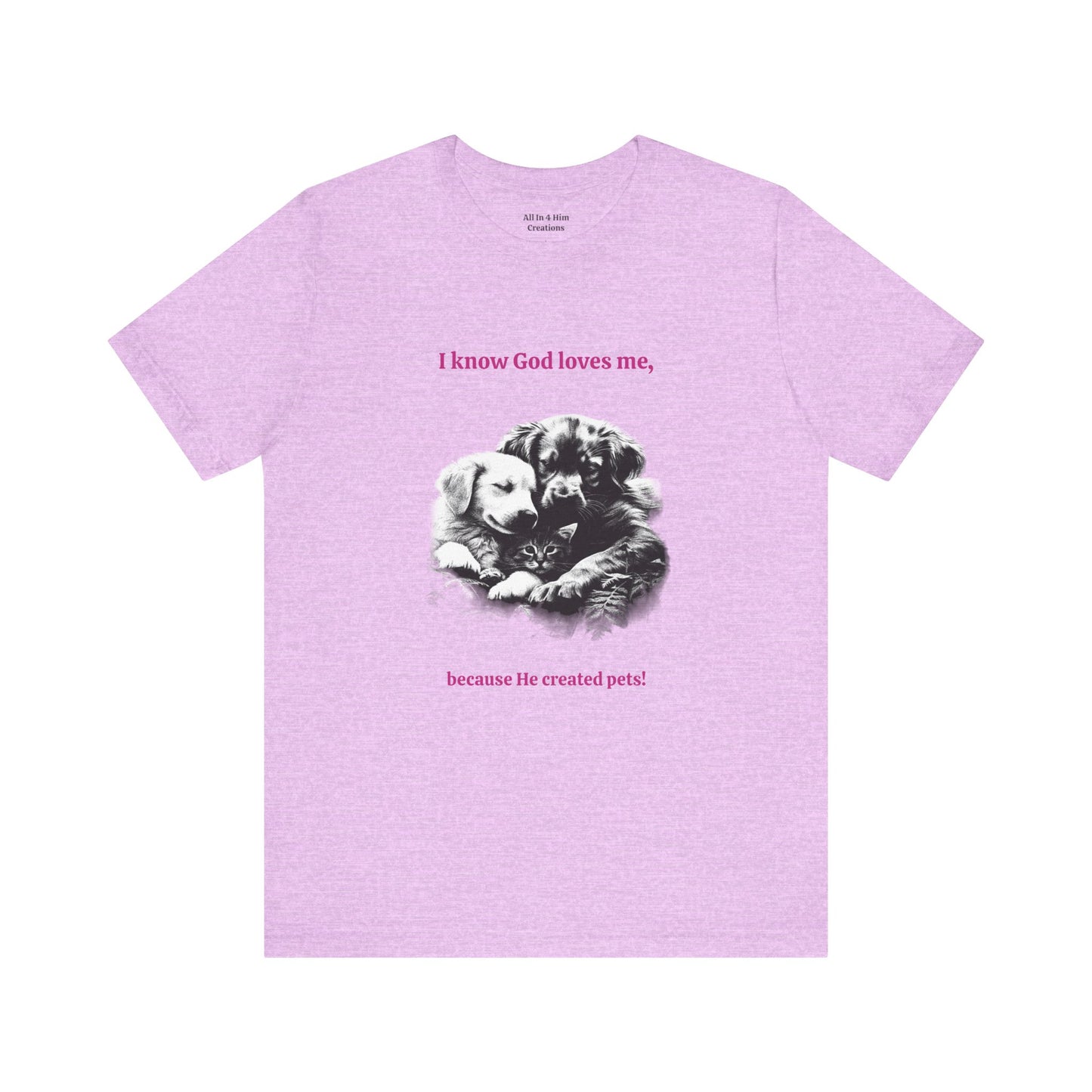 Unisex Jersey Short Sleeve Tee