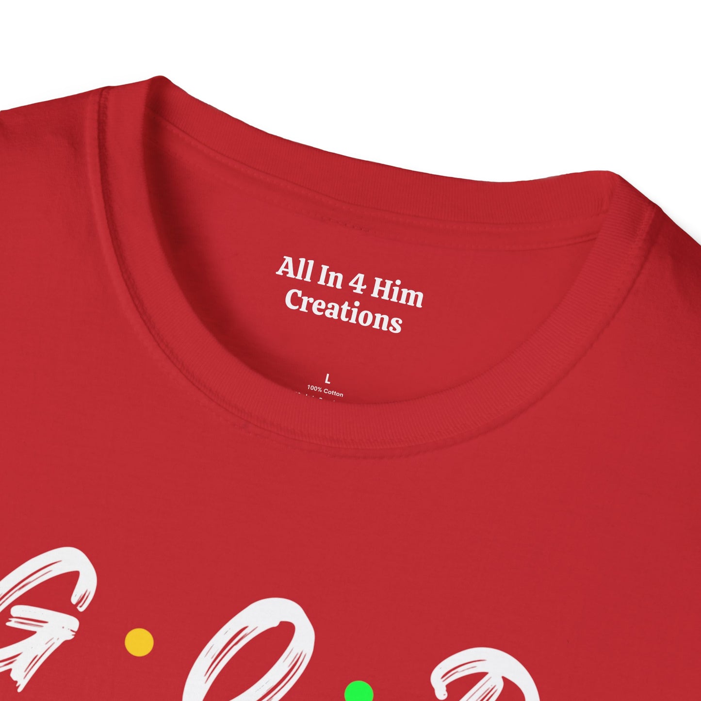 Unisex Softstyle T-Shirt with Inspirational Quote - Casual & Faith-Based Apparel, Gifts for Friends, Everyday Wear, Spiritual Vibes