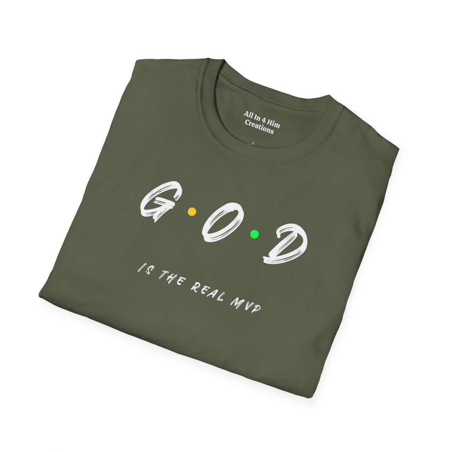 Unisex Softstyle T-Shirt with Inspirational Quote - Casual & Faith-Based Apparel, Gifts for Friends, Everyday Wear, Spiritual Vibes