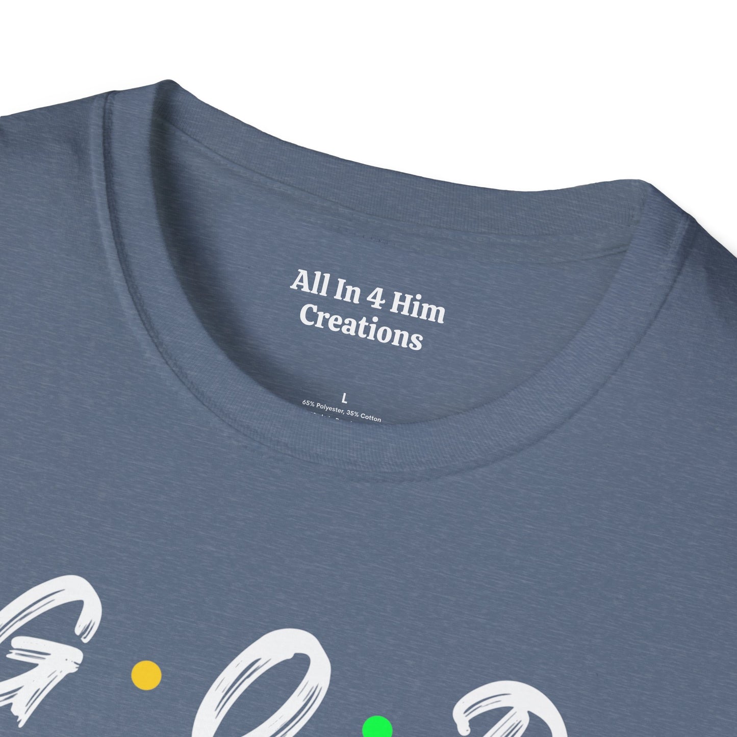 Unisex Softstyle T-Shirt with Inspirational Quote - Casual & Faith-Based Apparel, Gifts for Friends, Everyday Wear, Spiritual Vibes