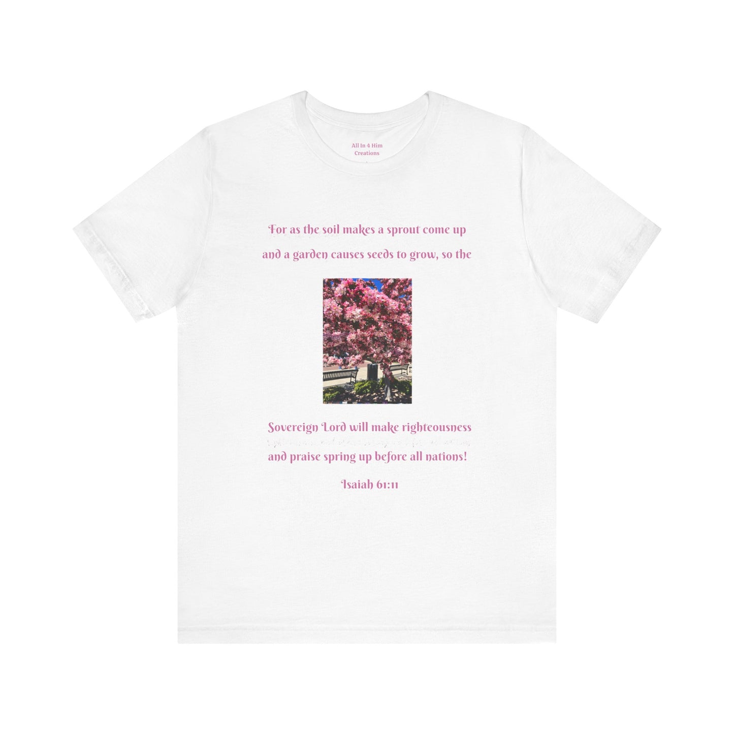 Unisex Jersey Short Sleeve Tee