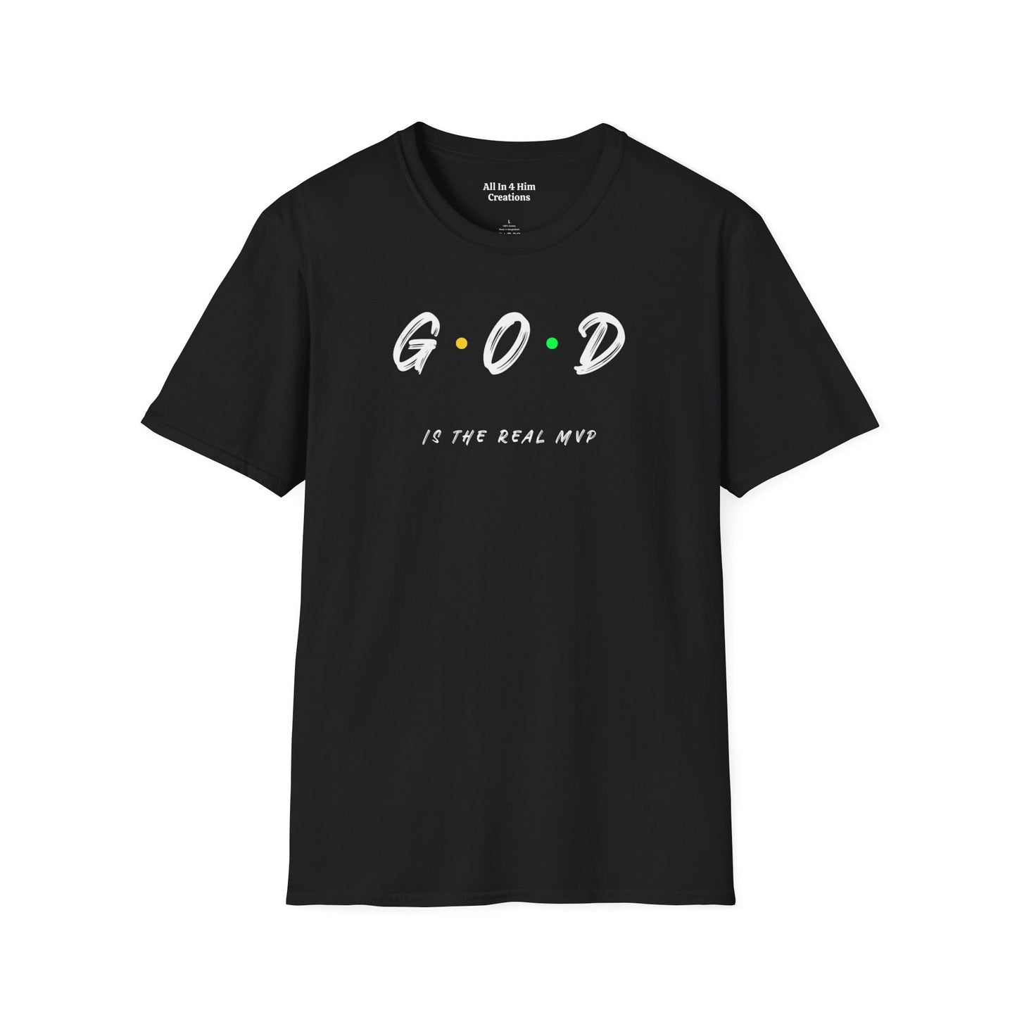 Unisex Softstyle T-Shirt with Inspirational Quote - Casual & Faith-Based Apparel, Gifts for Friends, Everyday Wear, Spiritual Vibes