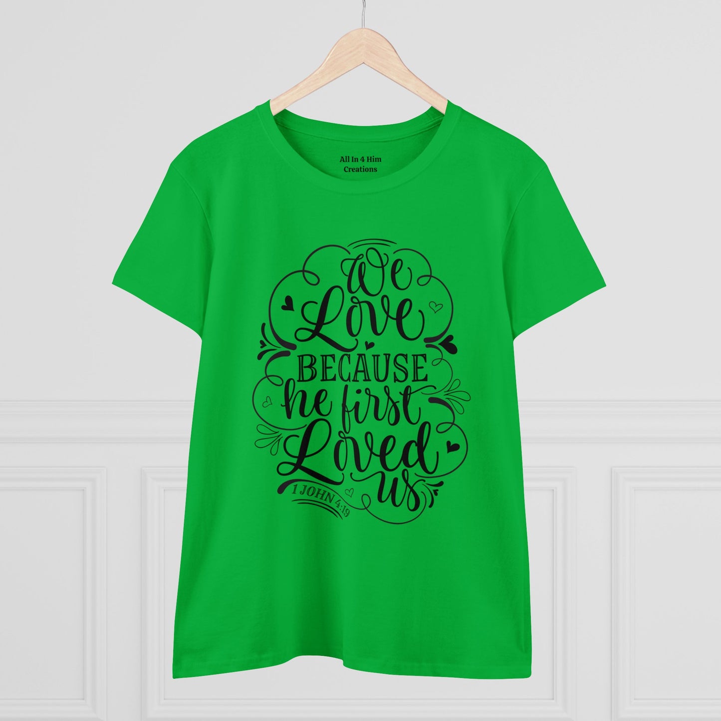 Women's Midweight Cotton Tee