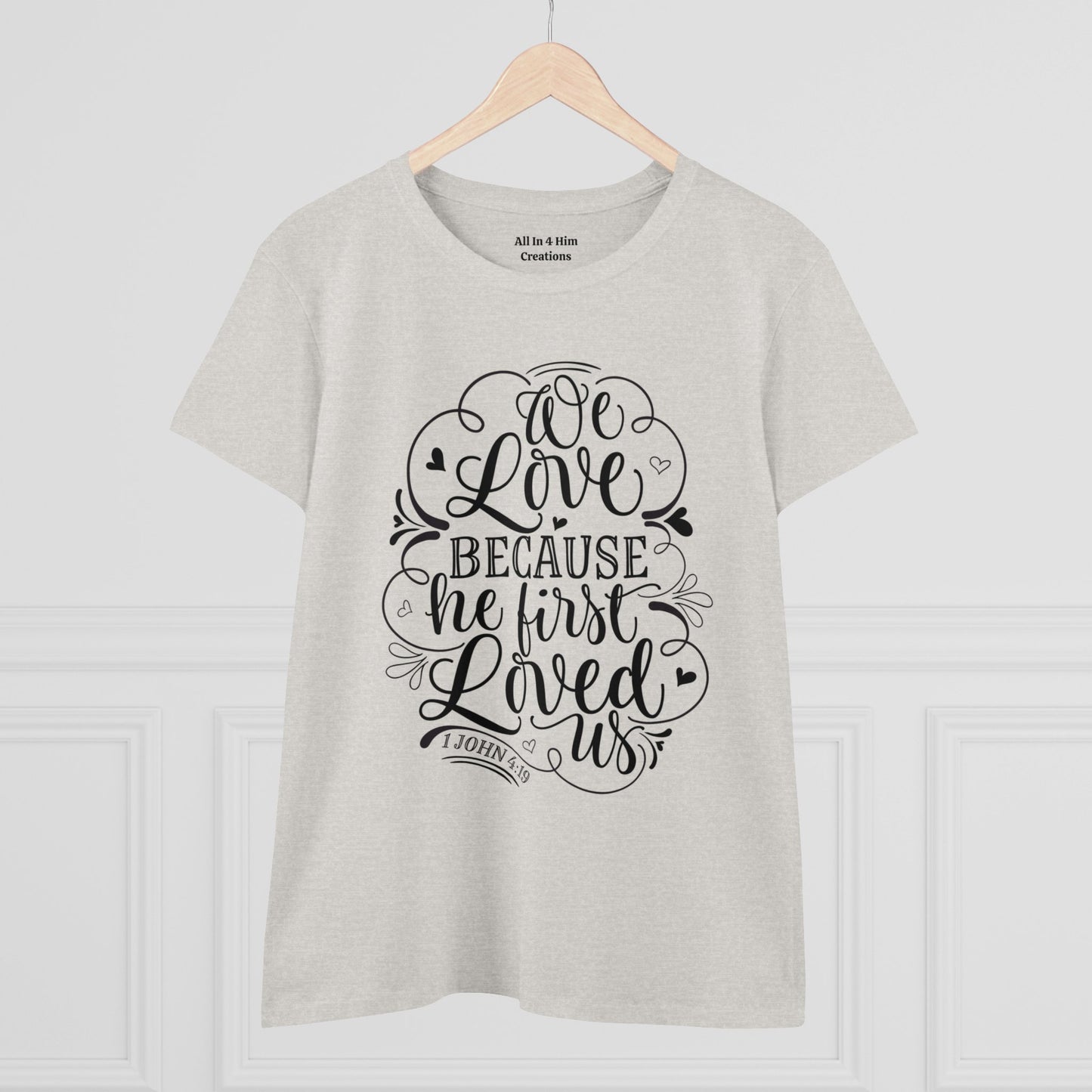 Women's Midweight Cotton Tee