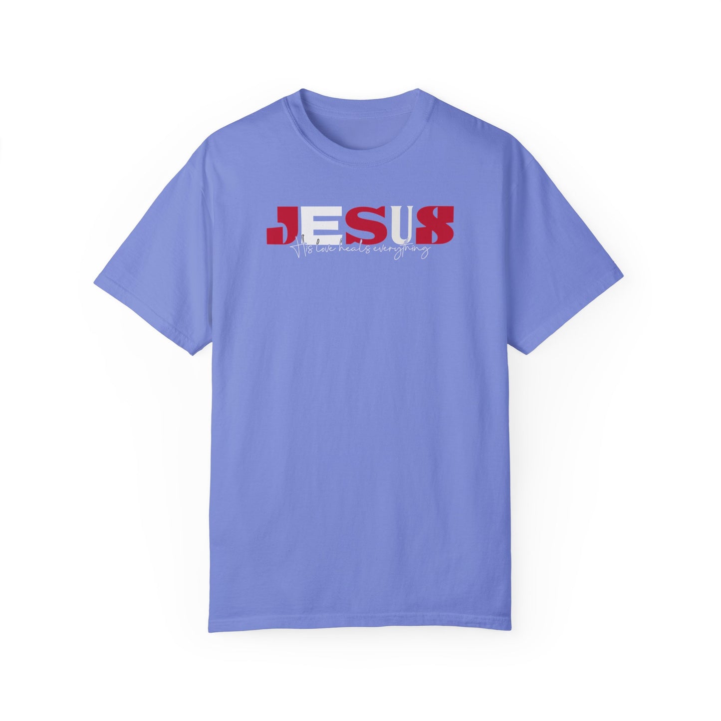 Inspirational Unisex T-Shirt - 'JESUS' Design for Faith and Purpose