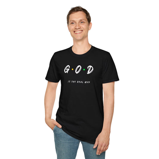 Unisex Softstyle T-Shirt with Inspirational Quote - Casual & Faith-Based Apparel, Gifts for Friends, Everyday Wear, Spiritual Vibes