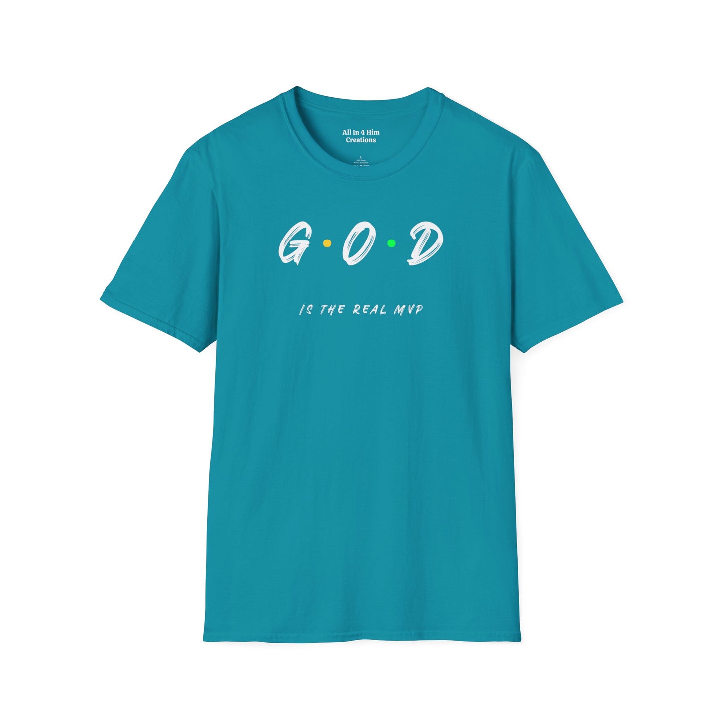 Unisex Softstyle T-Shirt with Inspirational Quote - Casual & Faith-Based Apparel, Gifts for Friends, Everyday Wear, Spiritual Vibes