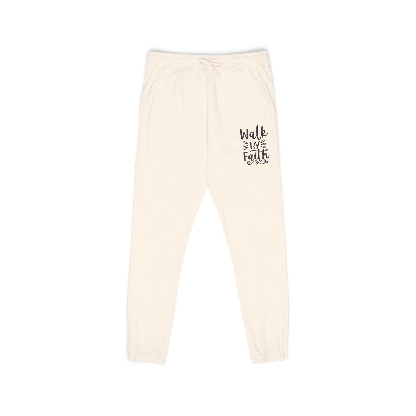 Unisex Garment-Dyed Fleece Sweatpants